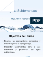 Aguas Subterráneas: Conceptos Clave