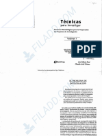 Yuni - Urbano (2006) - Técnicas para Investigar. Cap. El Problema de Investigación y Cap La Formulación de Objetivos