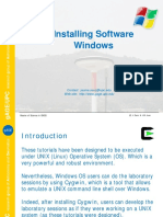 Software Installation Windows MASTER PDF