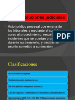 PPT Resoluciones judiciales