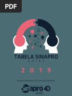 Tabela Sinapro 2019 - Oficial