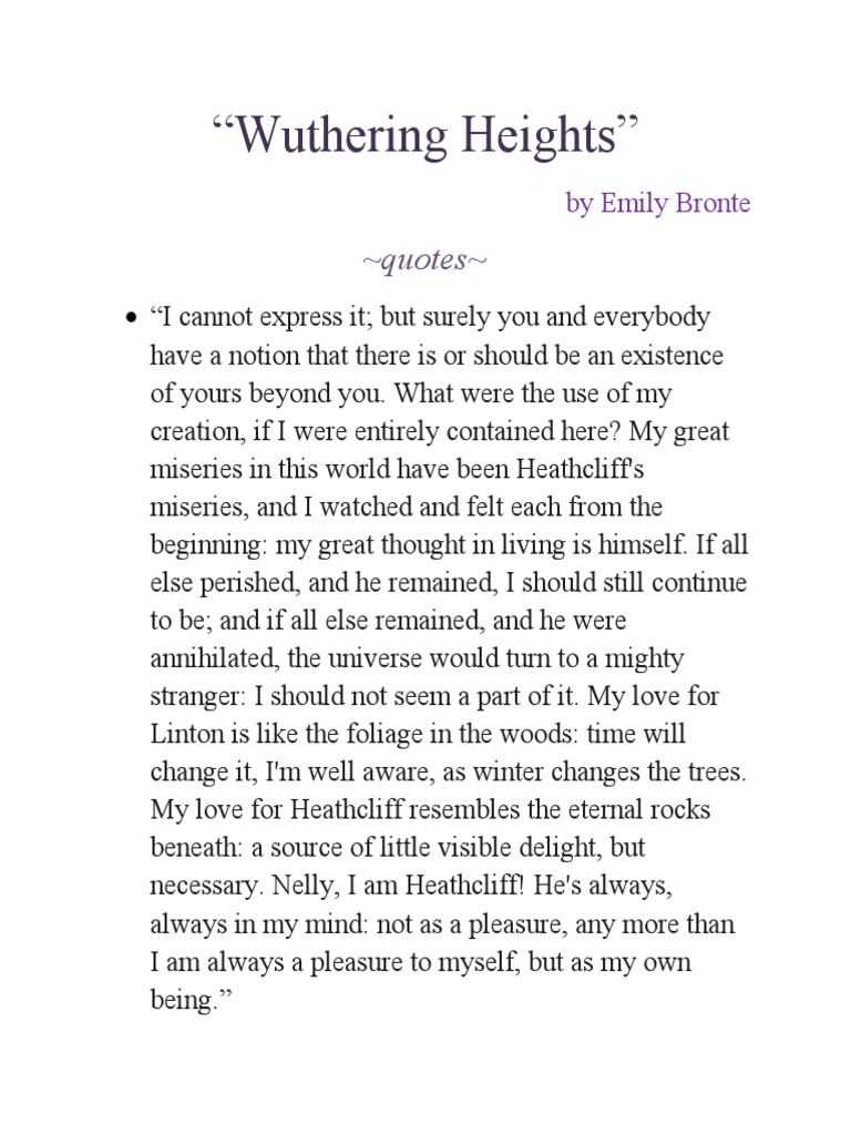 Wuthering Heights PDF