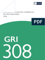 Spanish GRI 308 Supplier Environmental Assessment 2016