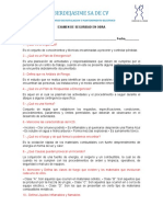 Instalación y mantenimiento eléctrico examen seguridad obra