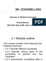 CMT Counseling Module Overview