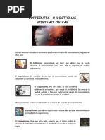 Corrientes o Doctrinas Epistemologicas