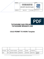 TBL-RETEL-AA-SF-LA-003 - Cold Permit To Work-Template