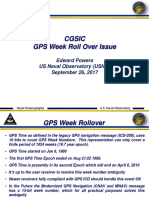 GPS Week Rollover