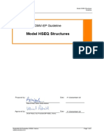 Model HSEQ Structures: OMV-EP Guideline
