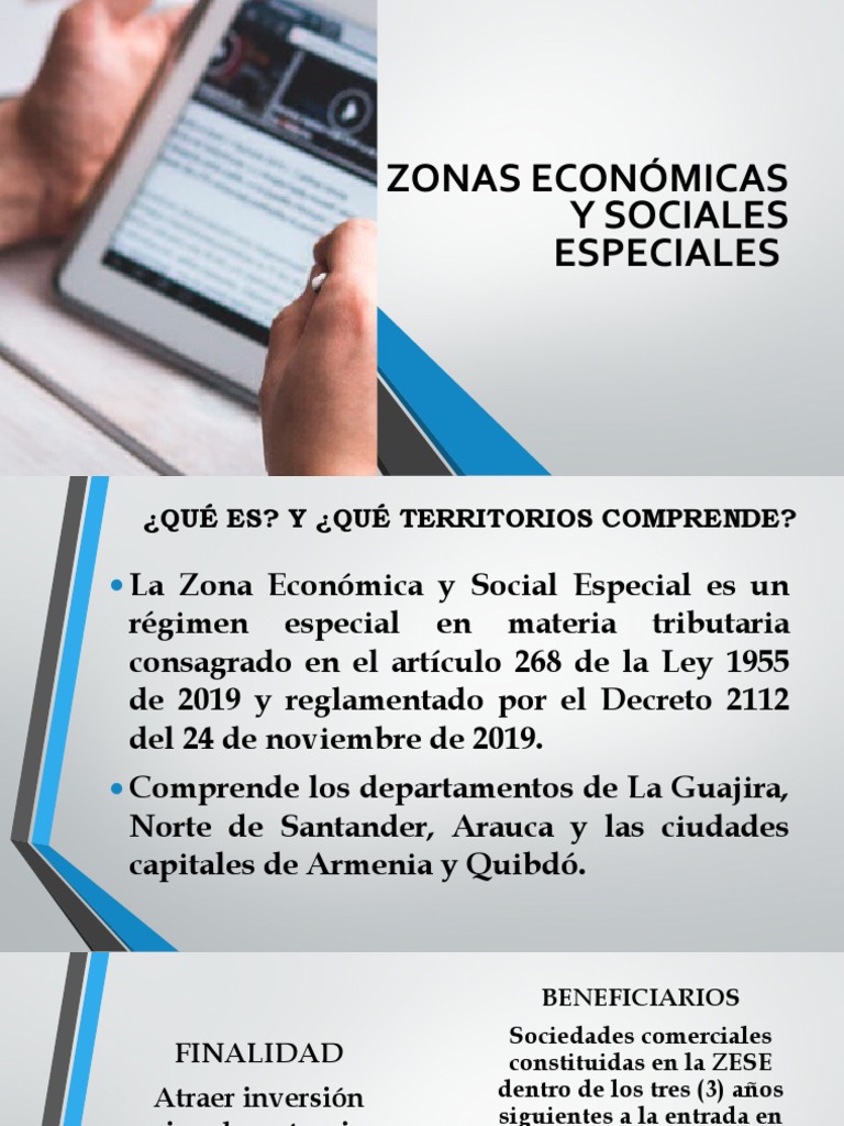 Zonas Económicas Especiales en Colombia | PDF | Impuestos | Economias