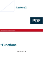 Lecture2 Functions