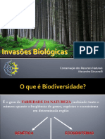 Invasões biológicas: ameaças à biodiversidade