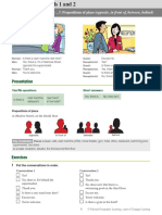 Presentation: Is There ... ?: Prepositions of Place (Opposite, in Front Of, Between, Behind)