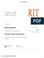 RITx SKILLS102x Certificate - Edx PDF