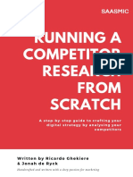 RUNNING A COMPETITOR RESEARCH FROM SCRATCH