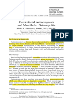 Cervicofacial Actinomycosis and Mandibular Osteomyelitis: Abdu A. Sharkawy, BMSC, MD, FRCPC