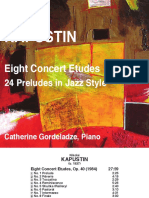 Kapustin 8 Concert Etudes 24 Preludes PDF