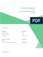 Liderança: Sua Importância Na GP