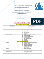 Catálogo de Procesos - Grupal PDF