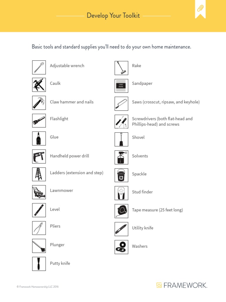 Develop Your Toolkit Maintenance PDF | PDF