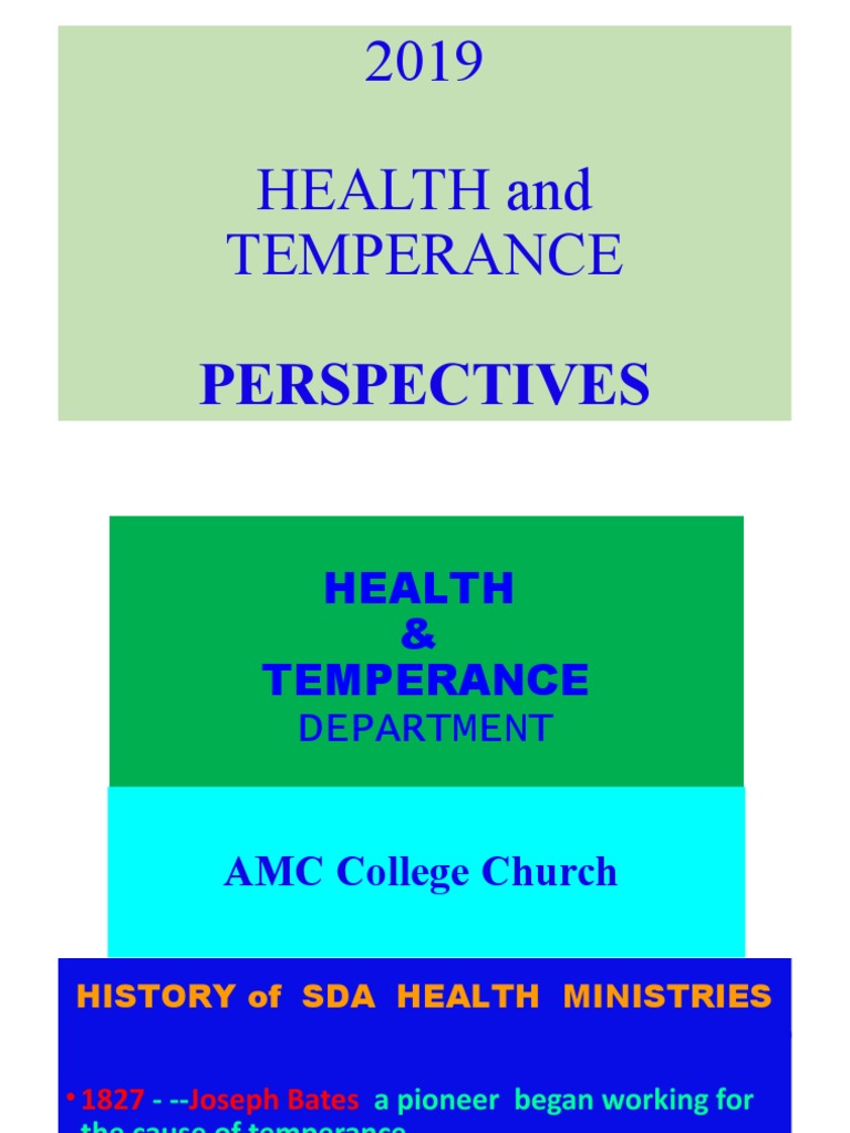 SDA Health and Temperance Insights | PDF | Insulin | Cardiovascular ...