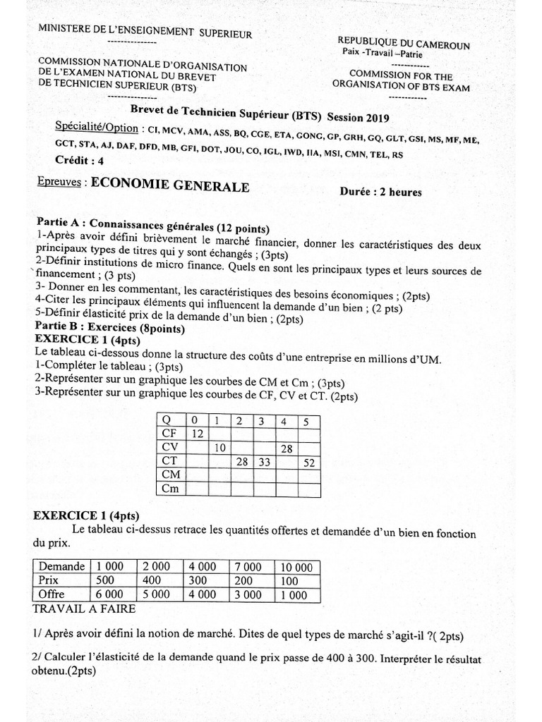 Économie Général-1 | PDF