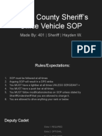 Bcso Vehicle Sop
