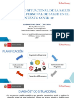 Tema 1 Diagnóstico Situacional de La Salud Mental Del Personal de La Salud en El Contexto Del COVID-19 PDF