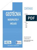 2º -Micropilotes y Anclajes -Prof. Antonio Arcos - Master MIGET 2018-19-
