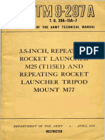 TM 9-297A, 3.5 Inch Repeating Rocket Launcher M25