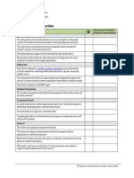 SLO Resources: Quality Indicator Checklist