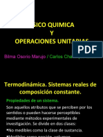 Físicoquímica y operaciones unitarias