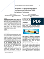 Analysis and Simulation of 3D Trajectory With Obstacle Avoidance of An Autonomous Underwater Vehicle For Optimum Performance