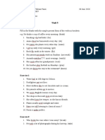 Simple present tense exercises