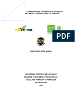 Análisis y Correlación de Parámetros Geoquímicos y