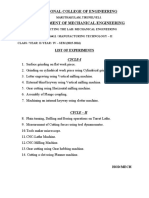 Mt-Ii Lab Cycles