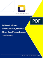 Manual Penggunaan Aplikasi Eriset Permohonan PDF