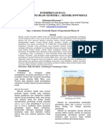 Interpretasi Data Metode Eksplorasi Geofisika Seismik Downhole PDF
