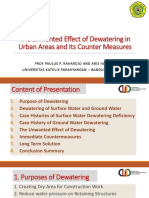 The Unwanted Effect of Dewatering and Its Counter PDF