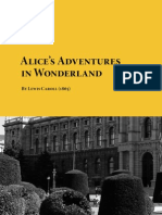 Alices Adventures in Wonderland Lewis Caroll