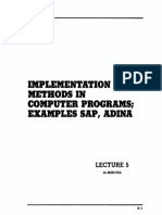 Implementation Methods in Computer Programs Examples Sap, Adina