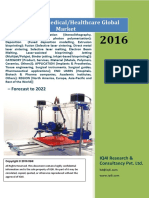 3D Printing Medical-Healthcare Global Market Report - Sample