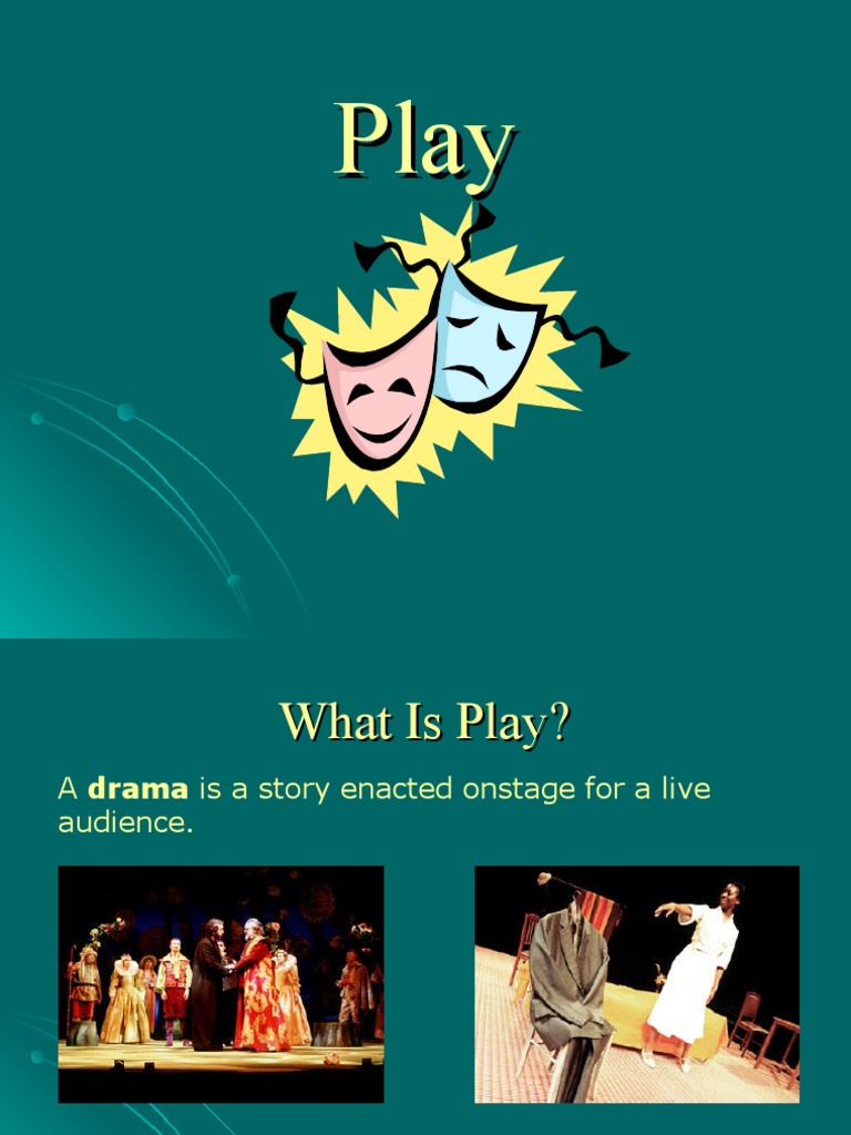 Elements of Play PDF Play (Theatre) Plot (Narrative)