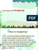 Analisa SWOT Manajemen Budgeting