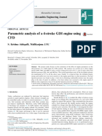 Parametric Analysis of A 4-Stroke GDI Engine Using CFD: Alexandria Engineering Journal