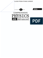 Cpmprehensive Physics - Jee Advanced-Iitians Career PDF