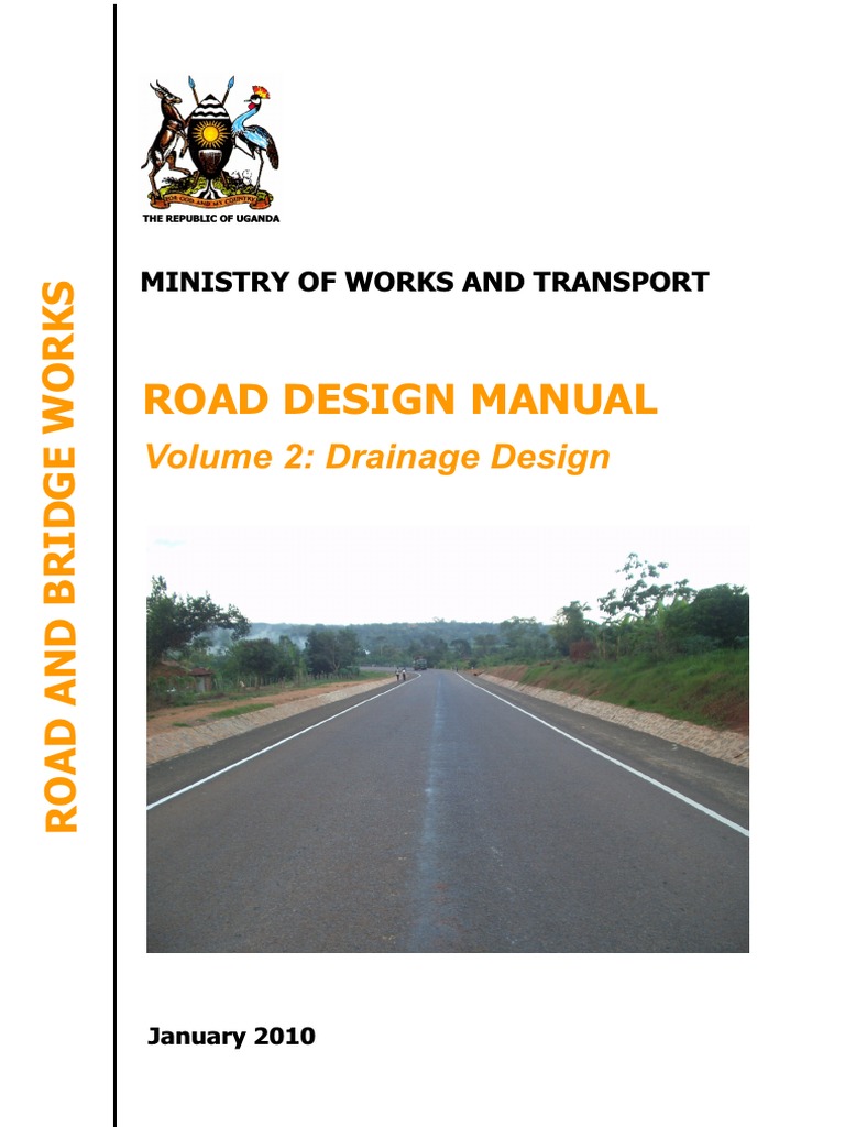 Uganda Road Drainage Design Manual | PDF | Stormwater | Drainage Basin