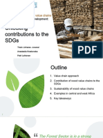 Unlocking Contributions To The SDGS: Wood Value Chains