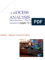 Process Analysis: Introduction / The Three Measures