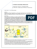 Remote Control For Home Appliances